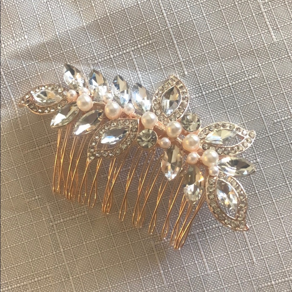 Bridal hair comb